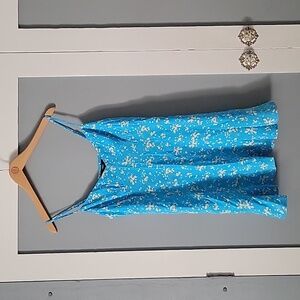 Forever 21 Blue Floral Camisole Top